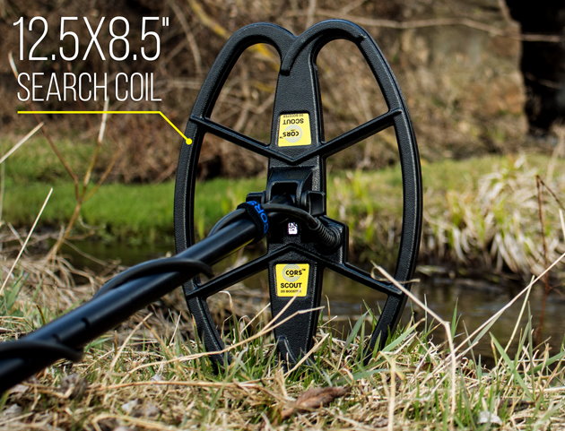 CORS SCOUT Hochleistungsspule für Fisher F11/F22/F44/F5/Gold Bug/F19