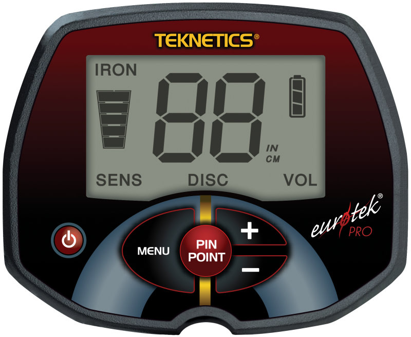 Metalldetektor Teknetics Eurotek PRO (LTE) - neueste Version
