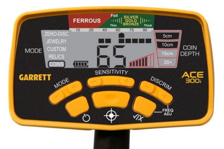 Garrett ACE 300i+ Metalldetektor ProfiSet & Grabehacke als Gratiszugabe